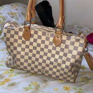 Checkered Logo Crossbody